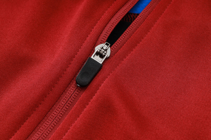 24-25 BAR Jujube red Hoodie Jacket Tracksuit #F601