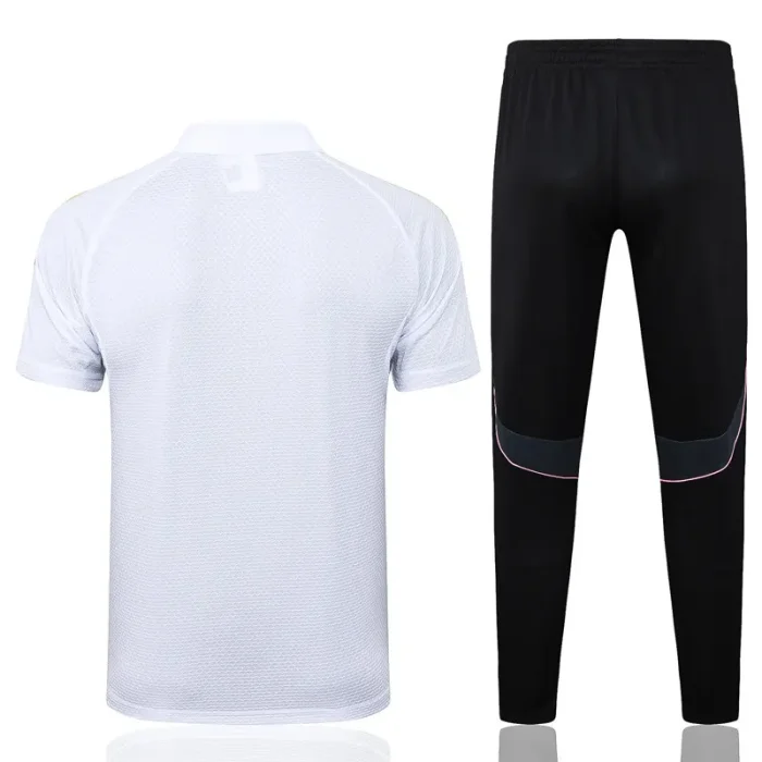 25-26 JUV White Polo Tracksuit #C2564