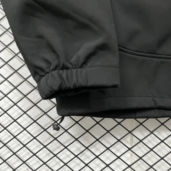 2025-26 PSG Jordan Black Outdoor Jackets #L6607软料