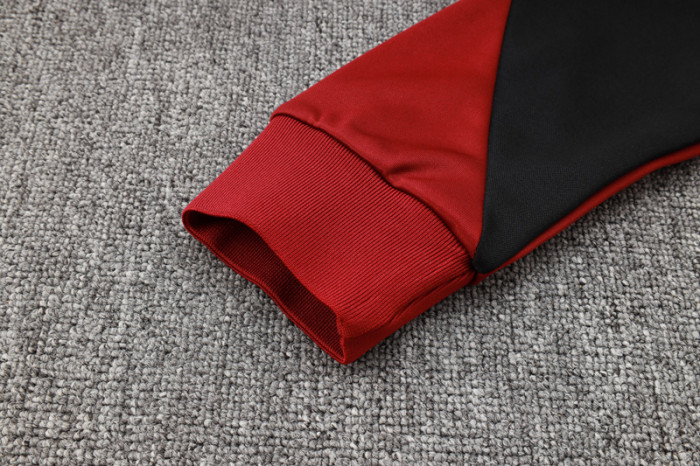 24-25 BAR Jujube red Hoodie Jacket Tracksuit #F601