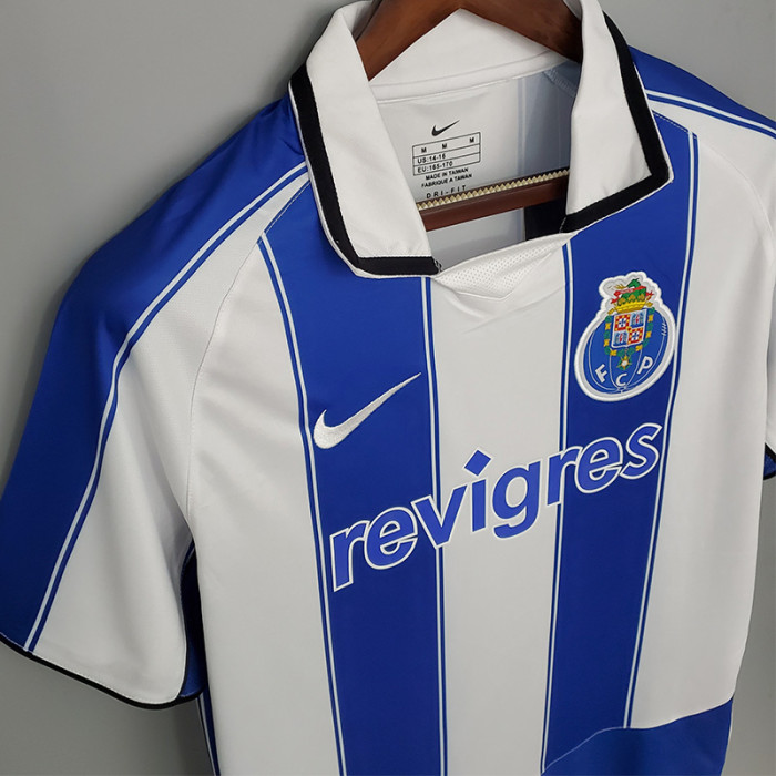 2003-2004 Porto Home Retro Soccer Jersey