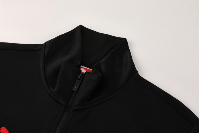 25-26 ACM Black red Jacket Tracksuit #01