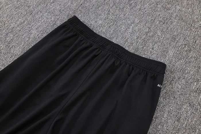 2025-26 Lyon Black Half Pull Tracksuit (半拉链）