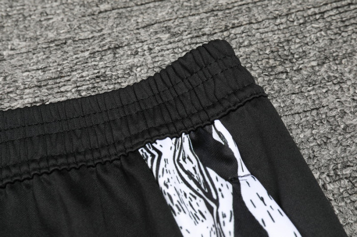 24-25 ARS Black Kids Half Pull Tracksuit (童装)(半拉链)