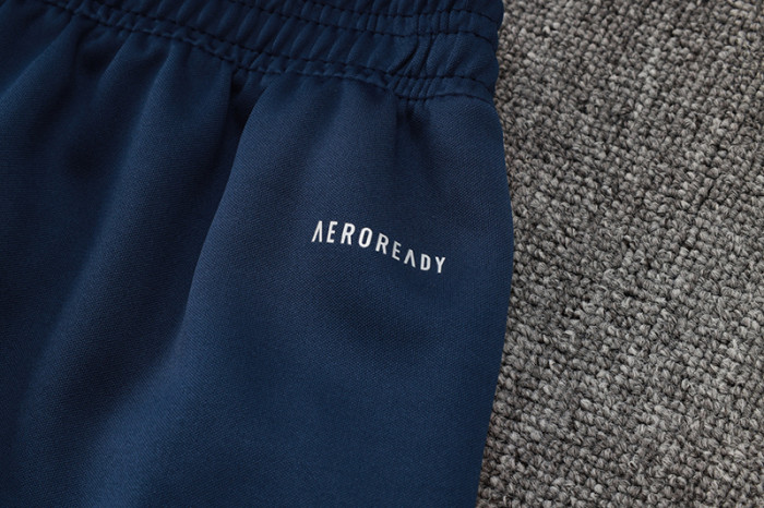 24-25 JUV Royal blue Half Pull Tracksuit (半拉链)