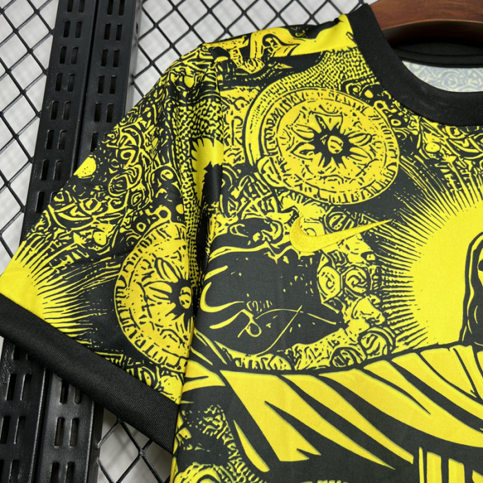 24-25 Brazil Yellow Special Edition Fans Soccer Jersey *耶稣黄色
