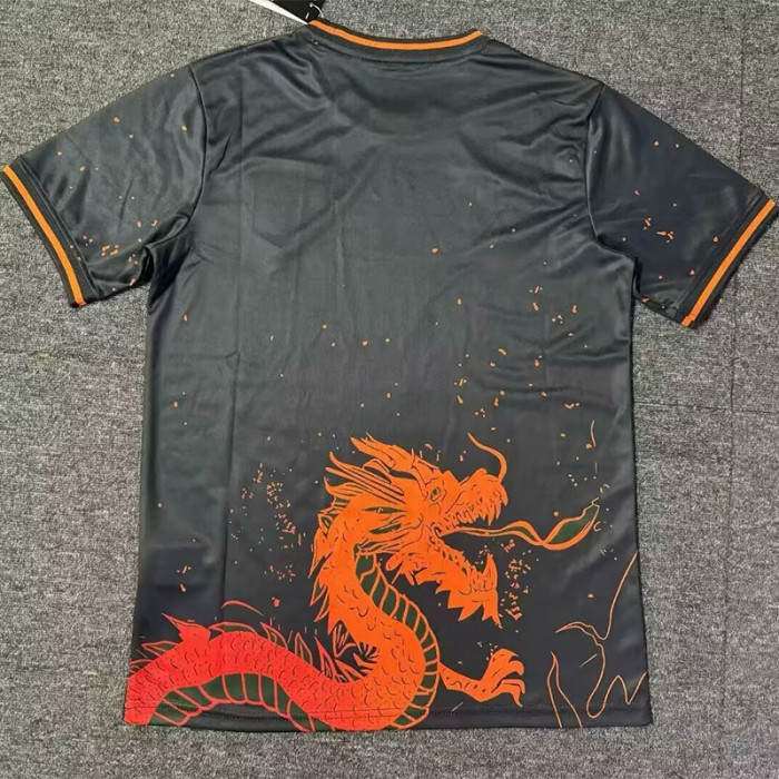 24-25 Japan Black Special Edition Fans Soccer Jersey *鬼脸