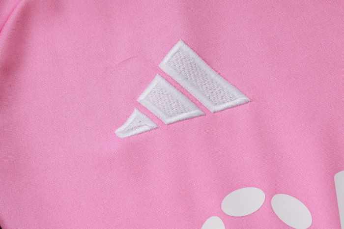 2025-26 Inter Miami Pink Kids Half Pull Tracksuit#E2530(童装)(半拉链)