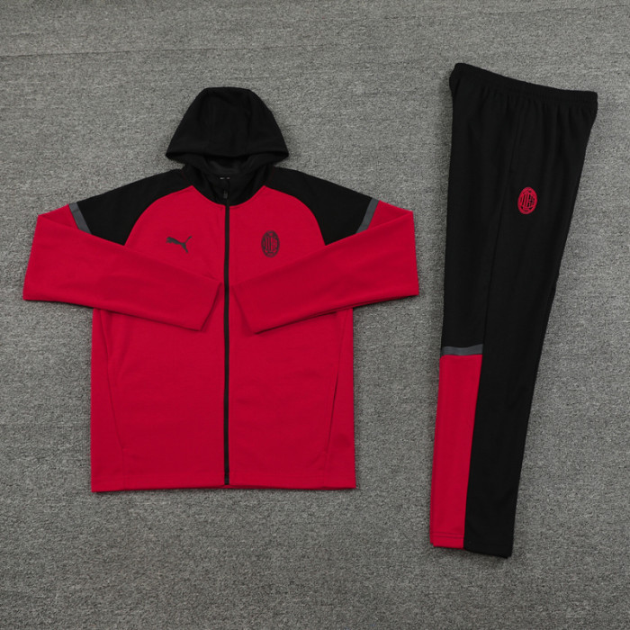 24-25 ACM Red Hoodie Jacket Tracksuit #01