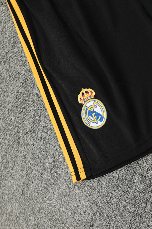 24-25 RMA Black white Training Short Suit #豹