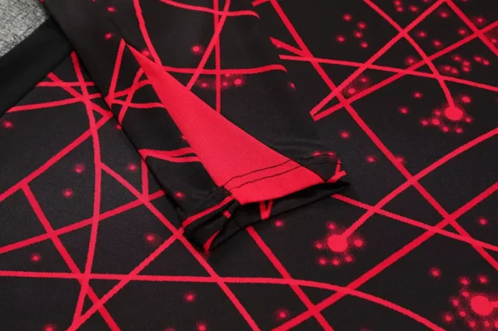 25-26 ATM Red Black Half Pull Tracksuit (半拉链)