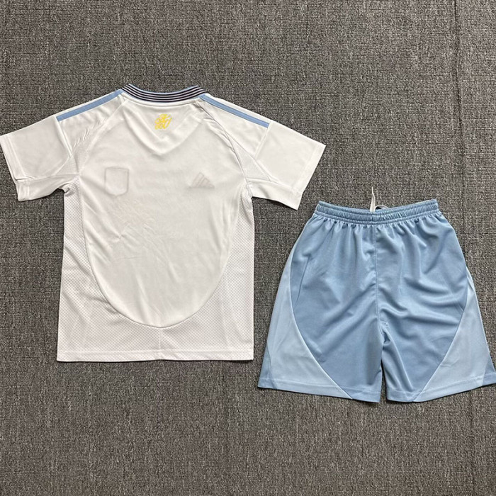 24-25 Aston Villa Away Kids Soccer Jersey