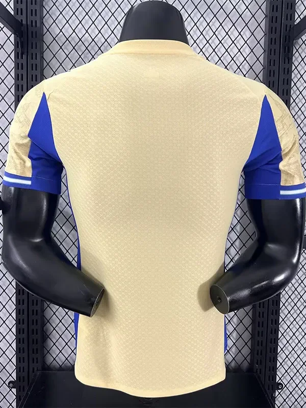 25-26 Marseille Earthy Yellow Player Version Soccer Jersey