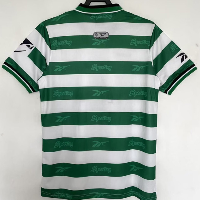 1999-2000 Sporting Lisbon Home Retro Soccer Jersey