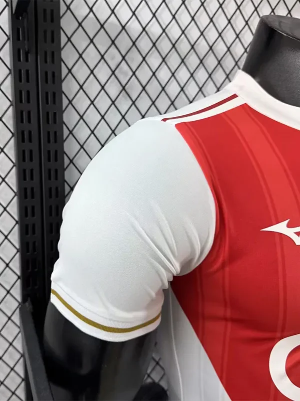 2025-26 Monaco Home Player Version Soccer Jersey
