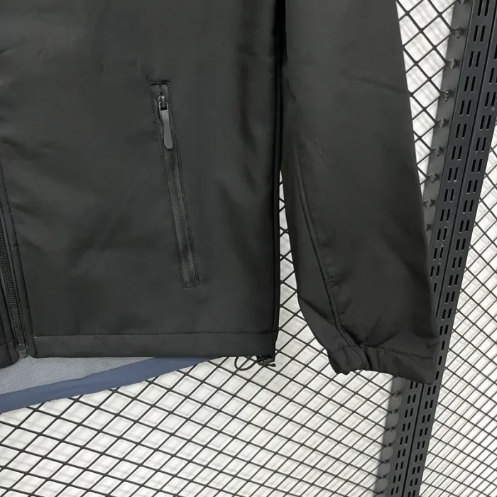 2025-26 PSG Jordan Black Outdoor Jackets #RK901软料