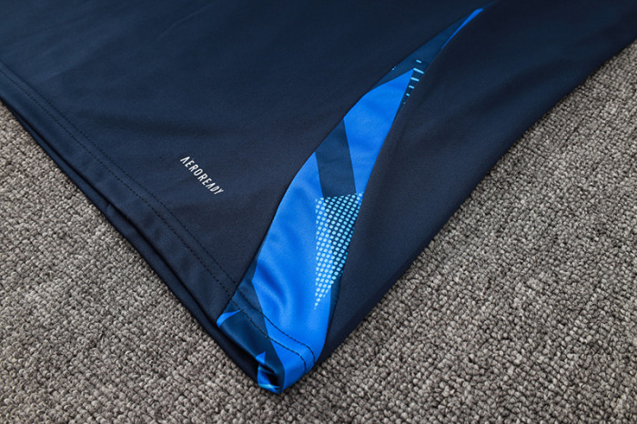 24-25 Italy Royal Blue Half Pull Tracksuit (半拉链)