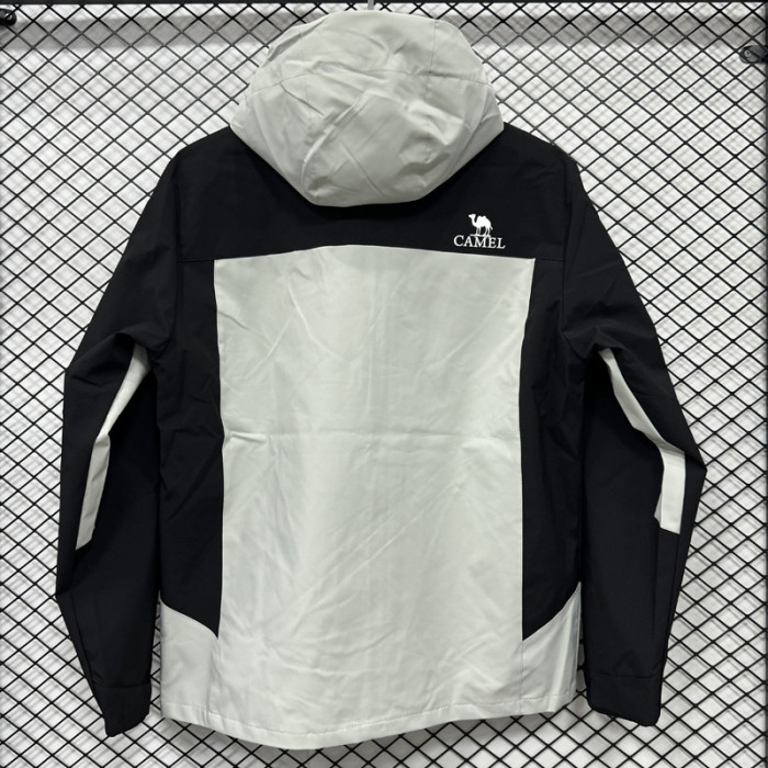 2024 Camel Grey black Outdoor Jackets #F705冲锋衣