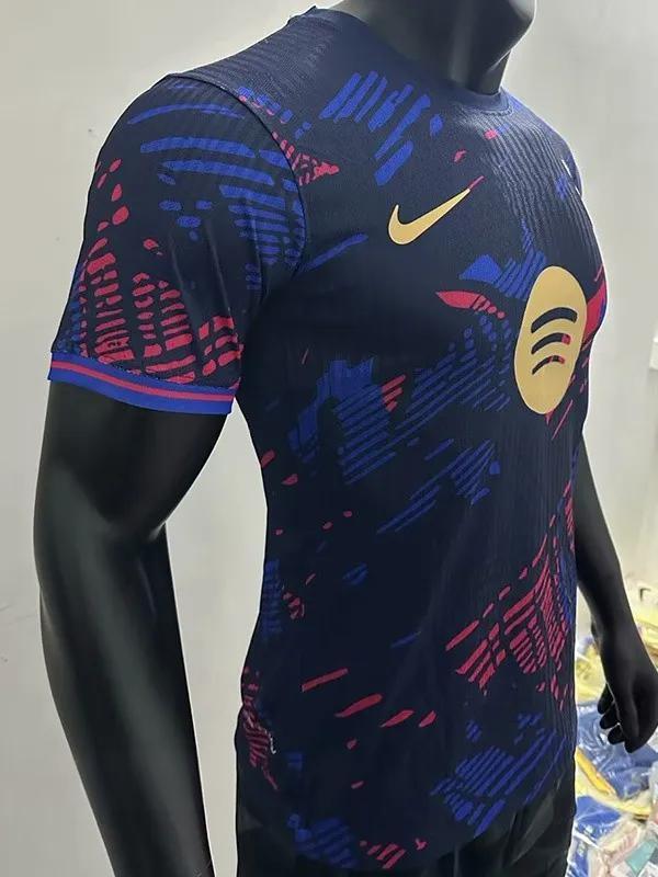 25-26 BAR Blue Red Special Edition Player Version Training Shirts