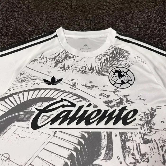 25-26 Club America White Special Edition Fans Soccer Jersey