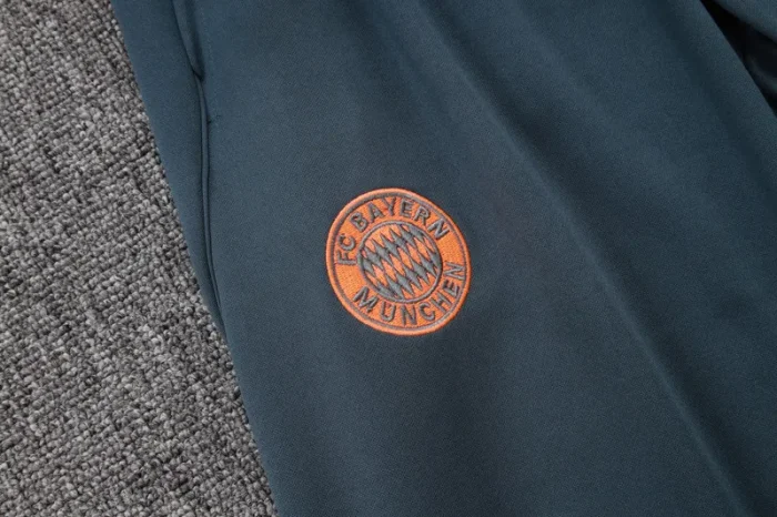 2025-26 Bayern Dark gray Kids Jacket Tracksuit#E25107(童装)