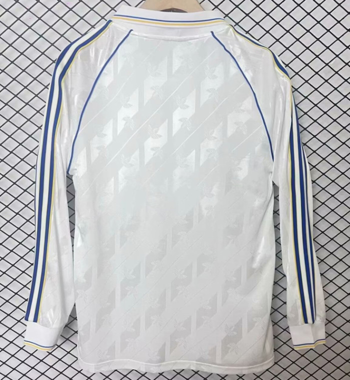24-25 Leeds United White Special Retro Edition Long Sleeve Soccer Jersey (长袖)