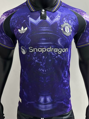 25-26 Man Utd Purple Special Edition Player Version Training shirts