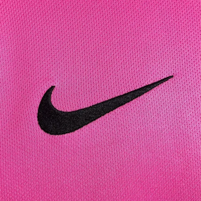 2011-2012 JUV Pink Long Sleeve Retro Soccer Jersey (长袖)