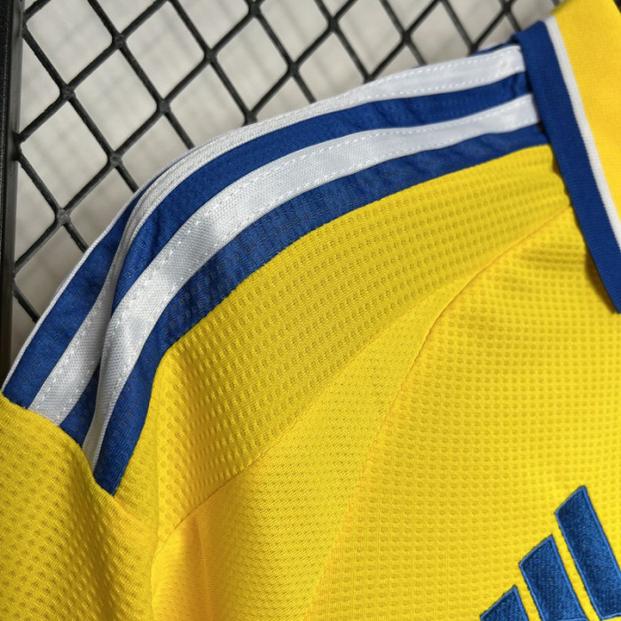 24-25 Leeds United Away Fans Soccer Jersey