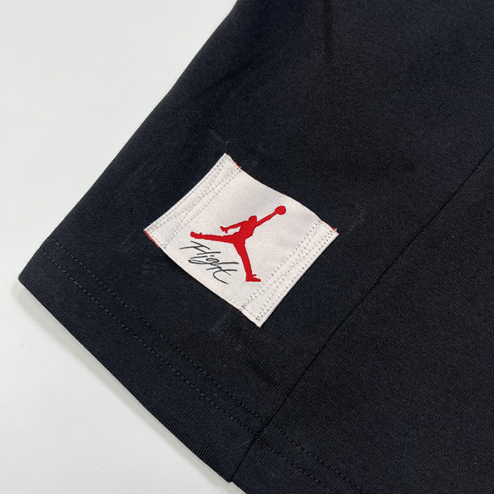 M001 Jordan Black Pure Cotton Fabric Casual Short Pants *红标