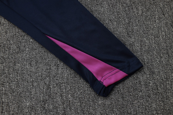 2025-26 BAR Royal blue Kids Half Pull Tracksuit#E2502(童装)(半拉链）