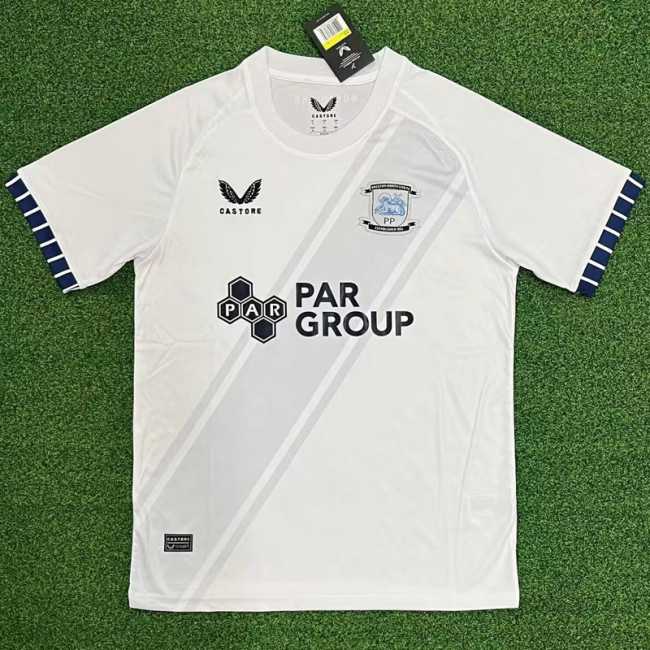 24-25 Preston North End Home Fans Soccer Jersey