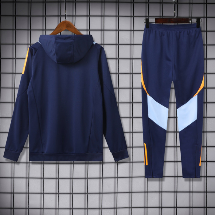 24-25 RMA Royal blue Hoodie Tracksuit (卫衣套装)