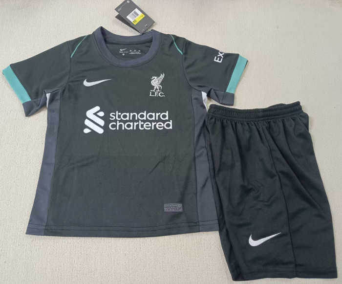 24-25 LIV Away Kids Soccer Jersey