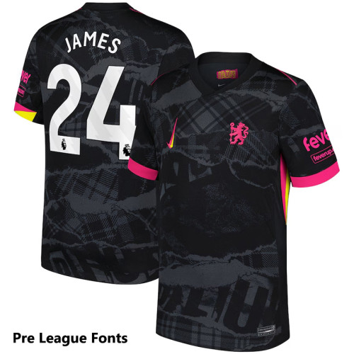 24-25 CHE Third Long Sleeve Player Version Soccer Jersey (长袖球员)
