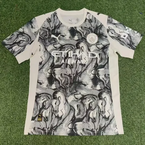 25-26 Man City Special Edition Fans Soccer Jersey (马年)