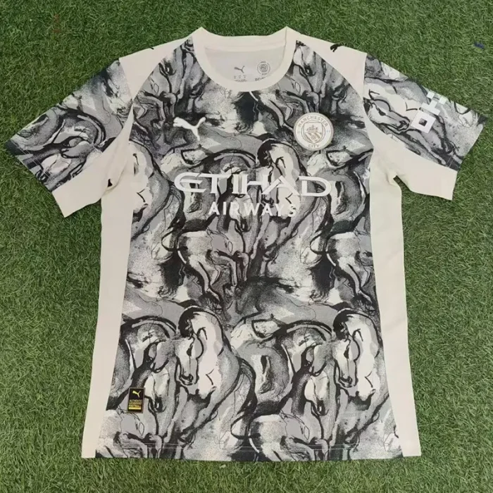 25-26 Man City Special Edition Fans Soccer Jersey (马年)