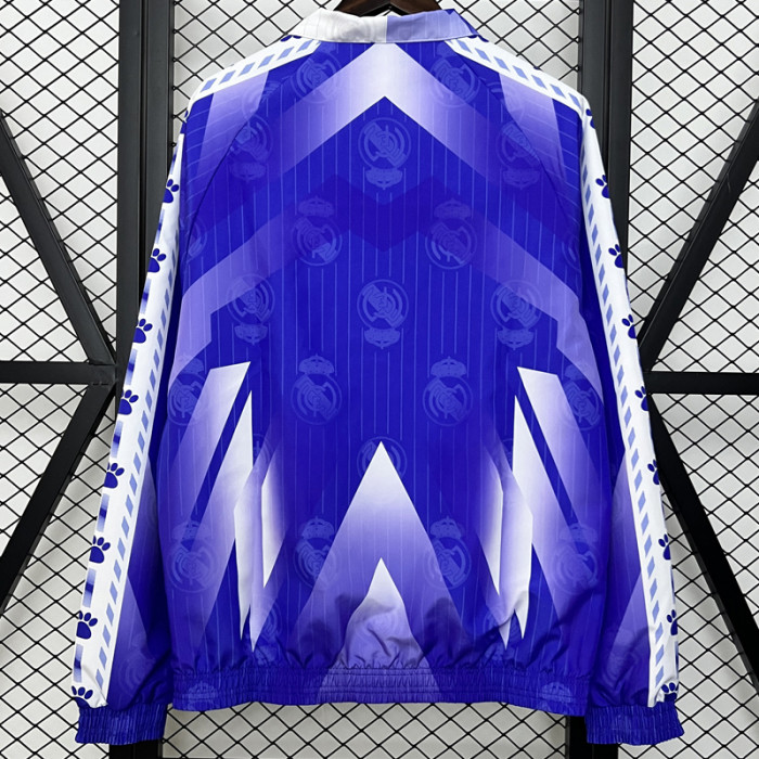 24-25 RMA Blue &White Double Sided Windbreaker (双面风衣)