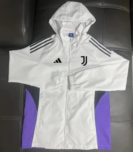 25-26 JUV White Windbreaker