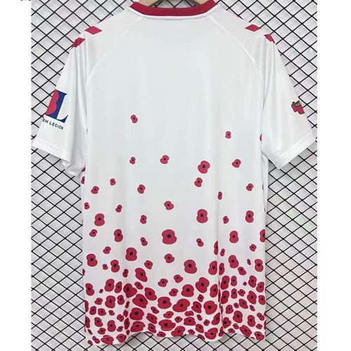 24-25 Sunderland White Commemorative Edition Fans Soccer Jersey