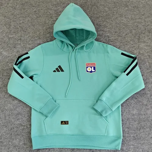 2025-26 Lyon Light green Hoody 浅绿色(加绒)