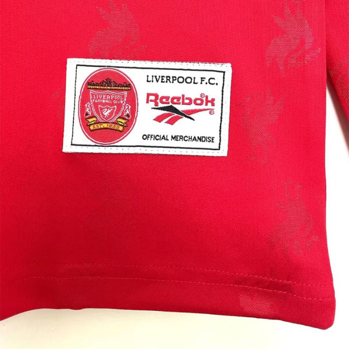 1996-1997 LIV Home Long Sleeve Retro Soccer Jersey (长袖)