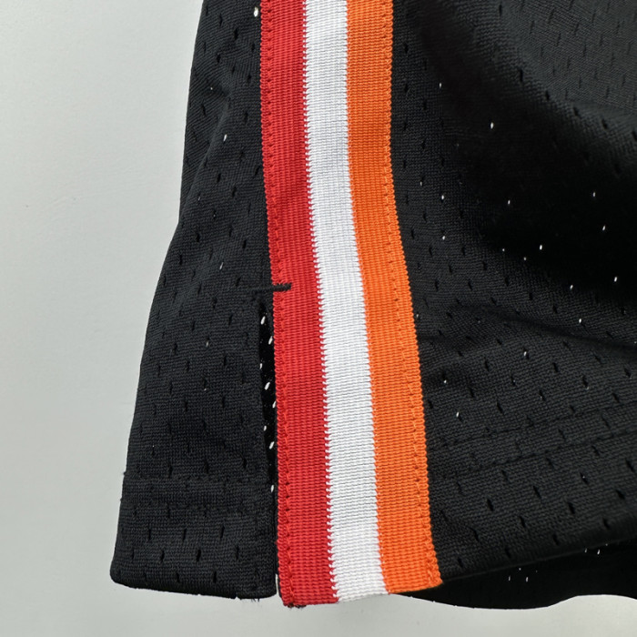 2013-2014 HEAT WADE #3 Black Retro Top Quality Hot Pressin g NBA Jersey