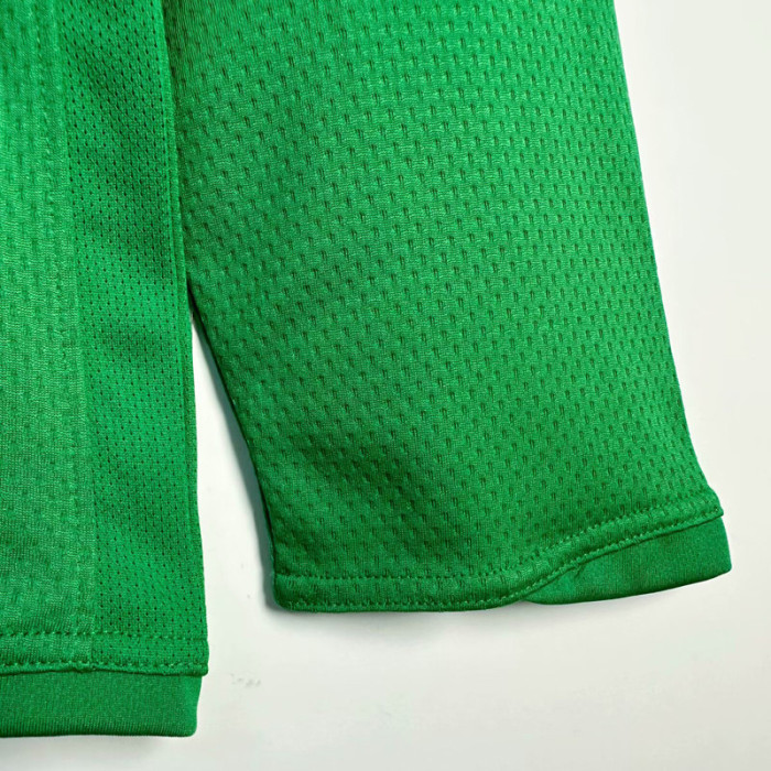2007-2008 Man Utd Green Goalkeeper Long Sleeve Retro Soccer Jersey(长袖)