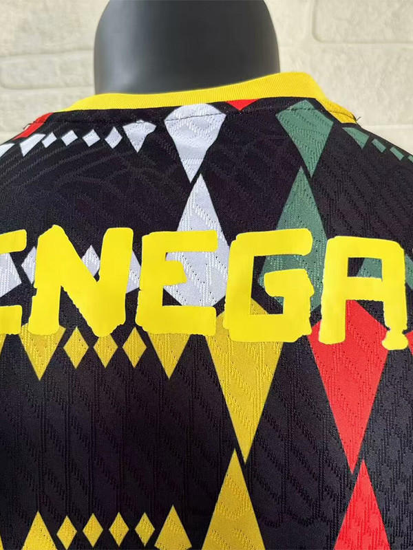 2024 Senegal Black Yellow Player Version Training Shirts