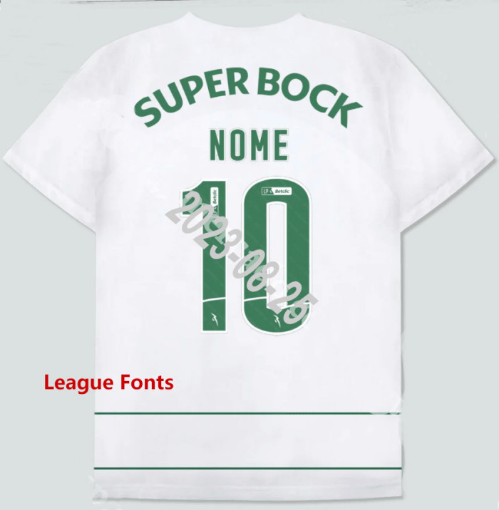 24-25 Sporting Lisbon Away Fans Soccer Jersey