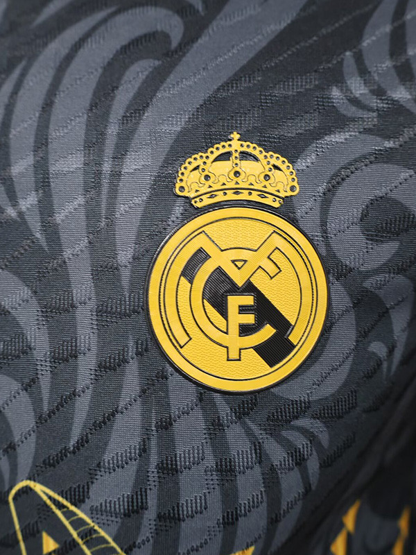 24-25 RMA Black Special Edition Player Version Soccer Jersey #独角兽