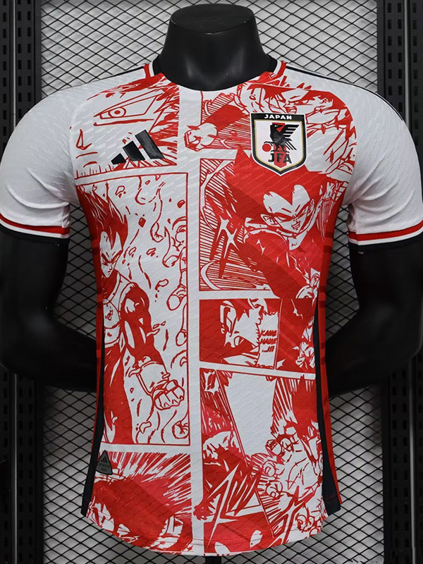 24-25 Japan Red White Special Edition Player Version Soccer Jersey