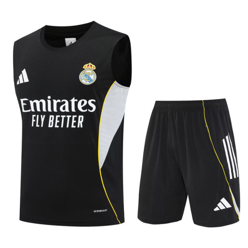 25-26 RMA Black Tank top and shorts suit