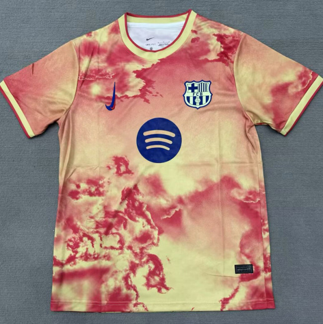 25-26 BAR Special Edition Red Yellow Fans Training Shirts